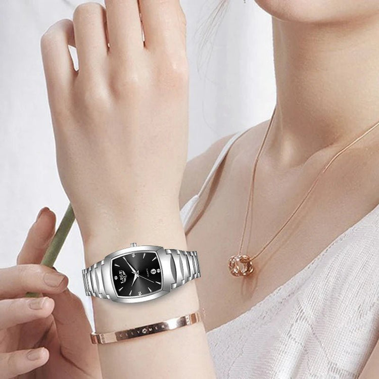 LIGE Women Watch – Business Luxury Waterproof Ladies Clock - Dan&