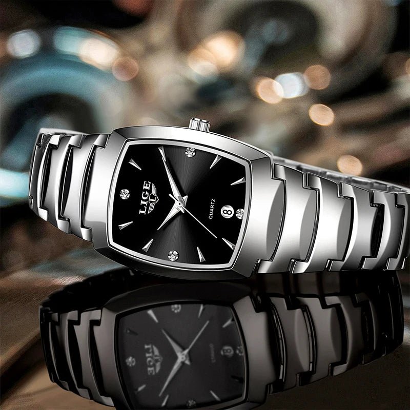 LIGE Women Watch – Business Luxury Waterproof Ladies Clock - Dan&