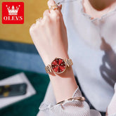 OLEVS Ladies Watch 5866 – Quartz Calendar Fashion Watch - Dan&