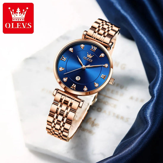 OLEVS Ladies Watch 5866 – Quartz Calendar Fashion Watch - Dan&