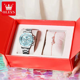 OLEVS Women Watch 5632 – Elegant Original Quartz Chronograph - Dan&