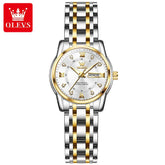 OLEVS Women Watch – Waterproof Quartz Roman Dial 5513 - Dan&