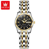 OLEVS Women Watch – Waterproof Quartz Roman Dial 5513 - Dan&
