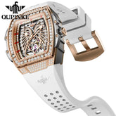 OUPINKE Women Watch Gift Box Set – Diamond Dial Automatic - Dan&